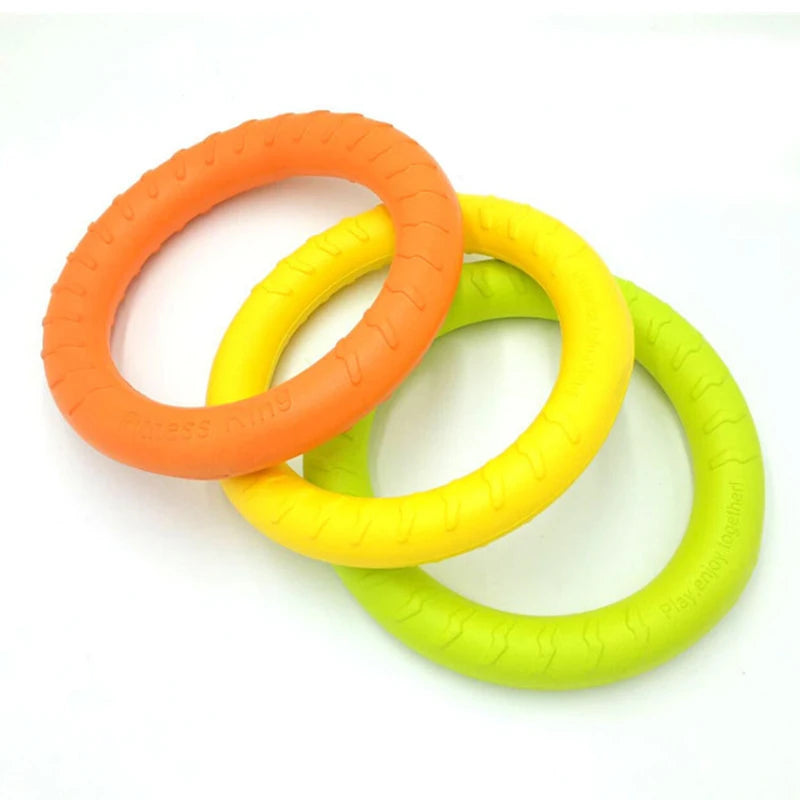 Tough EVA Ring Puller Toy – Safe & Fun Training Play for Big Dogs 