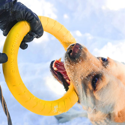 Tough EVA Ring Puller Toy – Safe & Fun Training Play for Big Dogs 