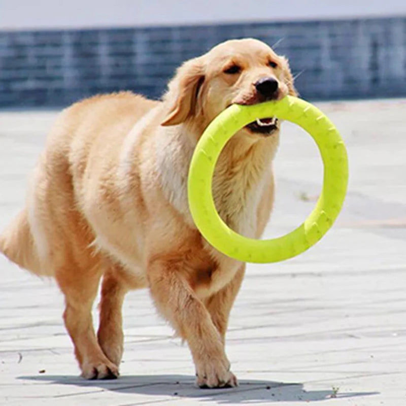 Tough EVA Ring Puller Toy – Safe & Fun Training Play for Big Dogs 