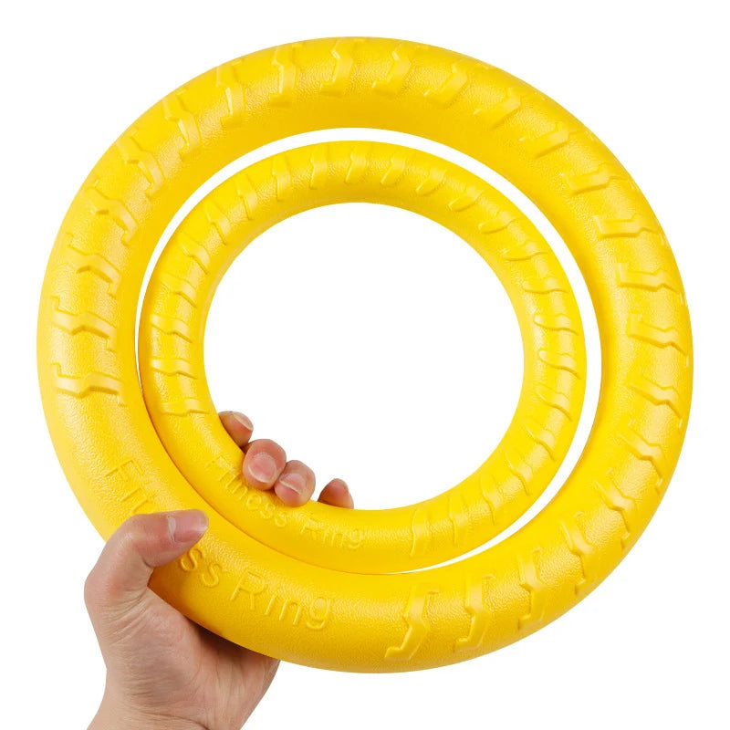 Tough EVA Ring Puller Toy – Safe & Fun Training Play for Big Dogs 